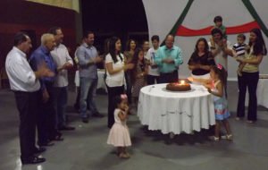 A hora do parabéns