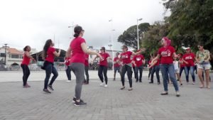 A ação inclui um aulão de Zumba