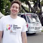 Thiago Gonçalo coordenador do Doe Sangue PB