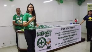 A diretora da Unitrans Lorena Dantas fez o encerramento das atividades da manhã