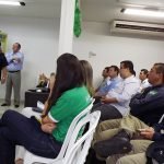 Abimadabe Viera do Detran fez a palestra de abertura