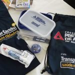 No final da Feira todos ganhavam o kit do Sest Senat
