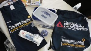No final da Feira todos ganhavam o kit do Sest Senat