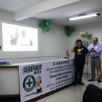 No início das atividades uma homenbagem ao ex gerente de tráfego da Unitrans Adeilton qeu faleceu esse ano