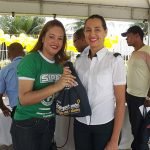 O kit era entregue para todos os colaboradores que completasse a feira