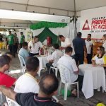 Os profissionais de Saúde foram todos coordenados pelo Sest