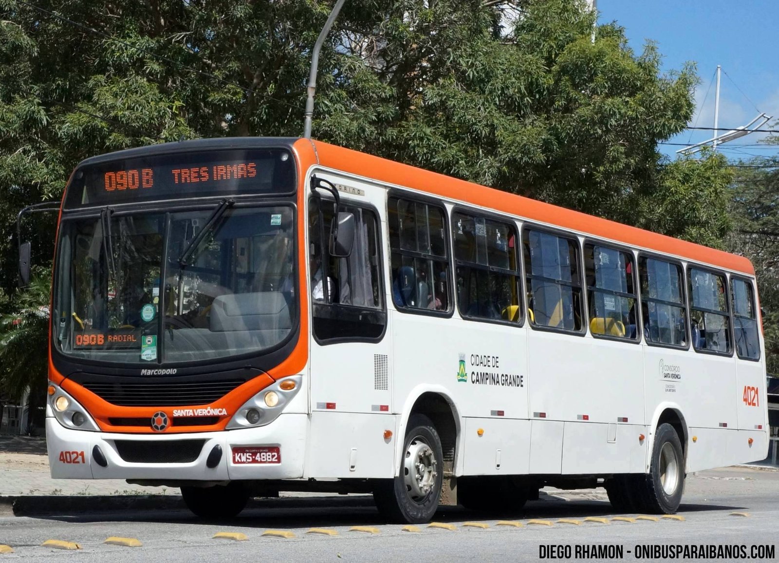 Em Campina: circulação dos ônibus no horário do jogo do Brasil