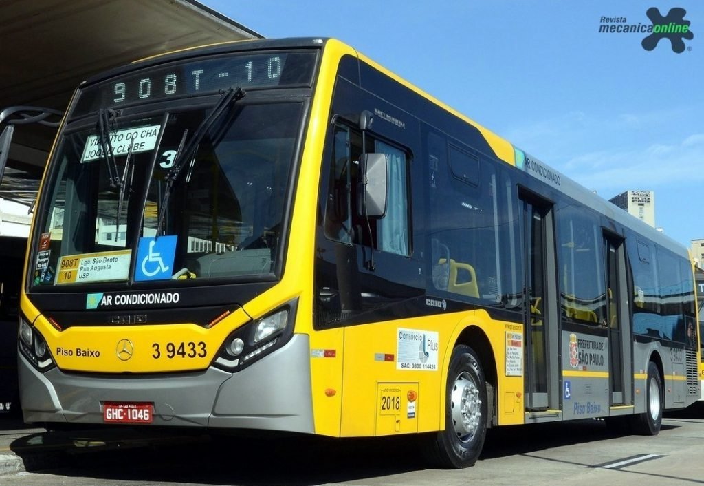 Grupo VIP investe em tecnologia Mercedes Benz para reduzir o consumo de combustível de ônibus urbanos DESTAQUE