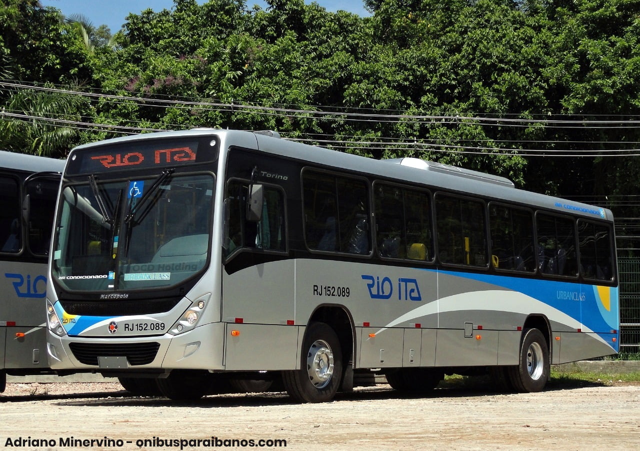 Torino para a Rio Ita: mais unidades climatizadas - Ônibus & Transporte