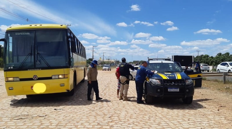 PRF RN Operação GFT Ônibus