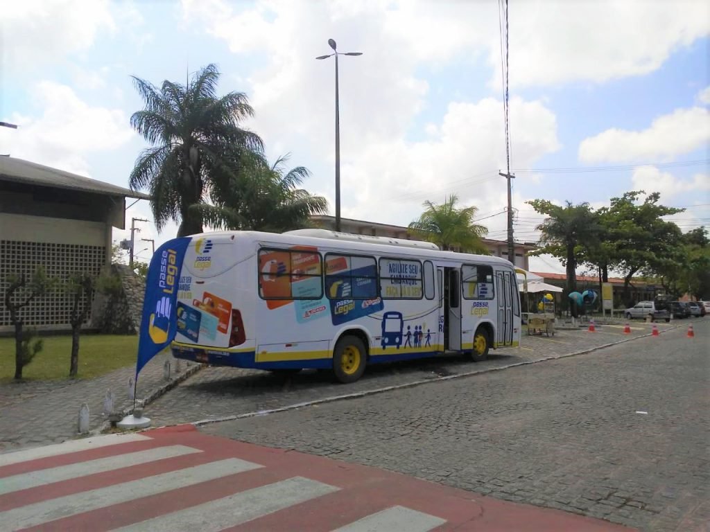 A Unitrans e Santa Maria disponibilizaram ônibus para o transporte de estudantes