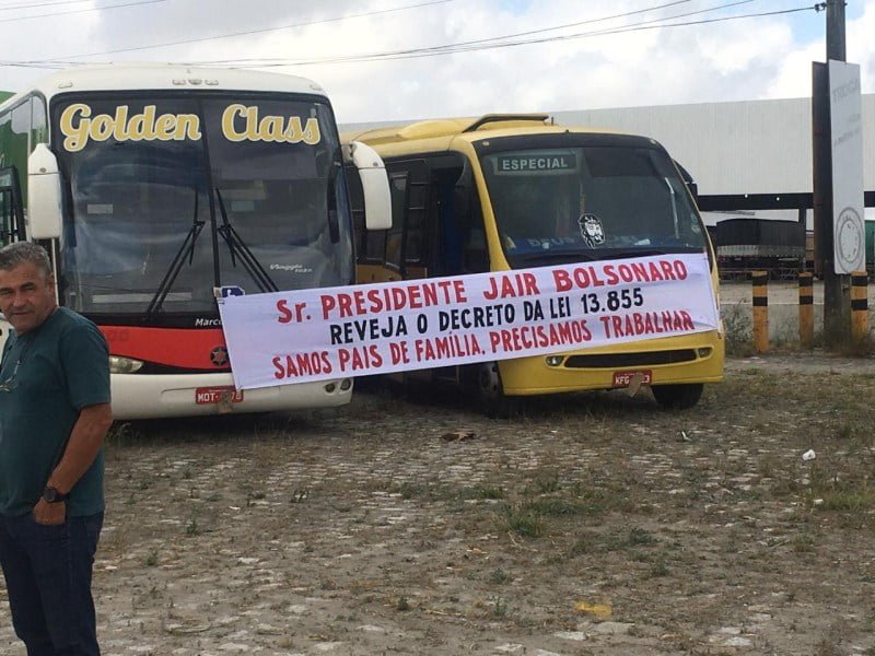Protesto em Campina Grande