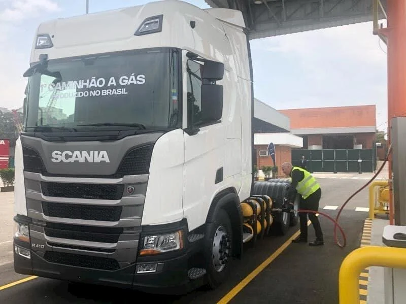 Scania anuncia demonstração de ônibus a gás na Datagro - Full Energy