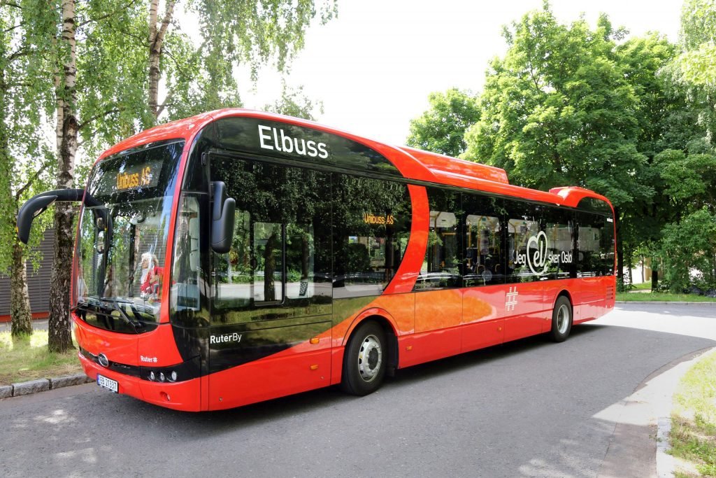 12 metre BYD eBus in Oslo scaled 1