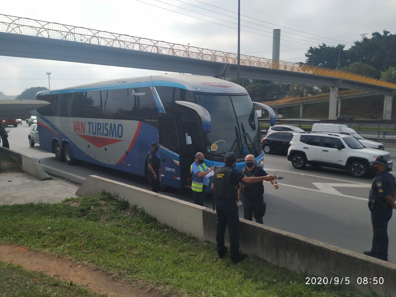 Operação Pascal da ANTT apreende ônibus clandestino, arma e munições em São Paulo 6 WhatsApp Image 2020 09 06 at 09.38.31 2