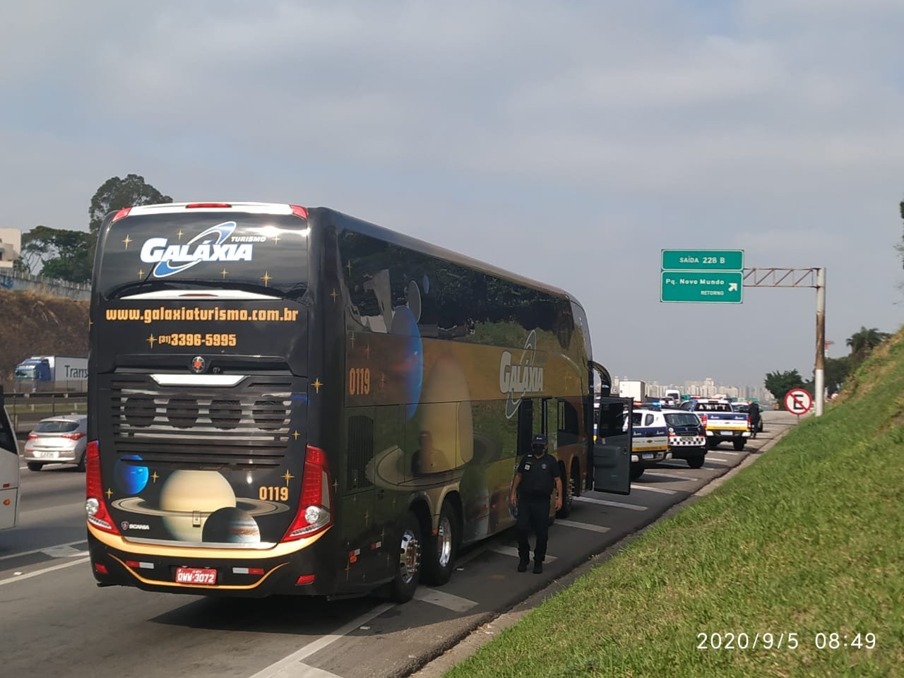 Operação Pascal da ANTT apreende ônibus clandestino, arma e munições em São Paulo 2 WhatsApp Image 2020 09 06 at 09.38.32