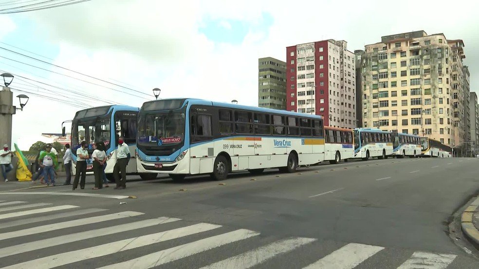 paralisa onibus