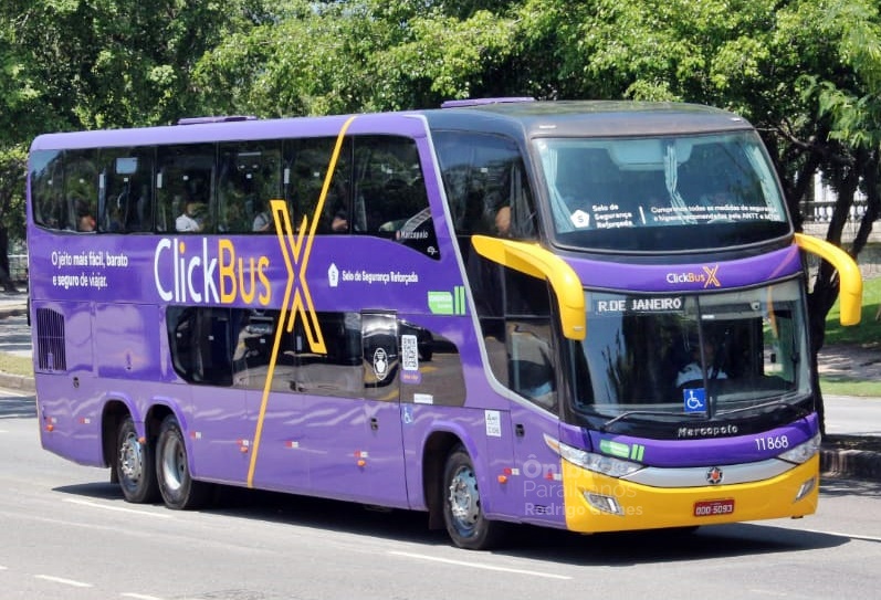 ClickBus oferece passagens de ônibus com descontos de até 60