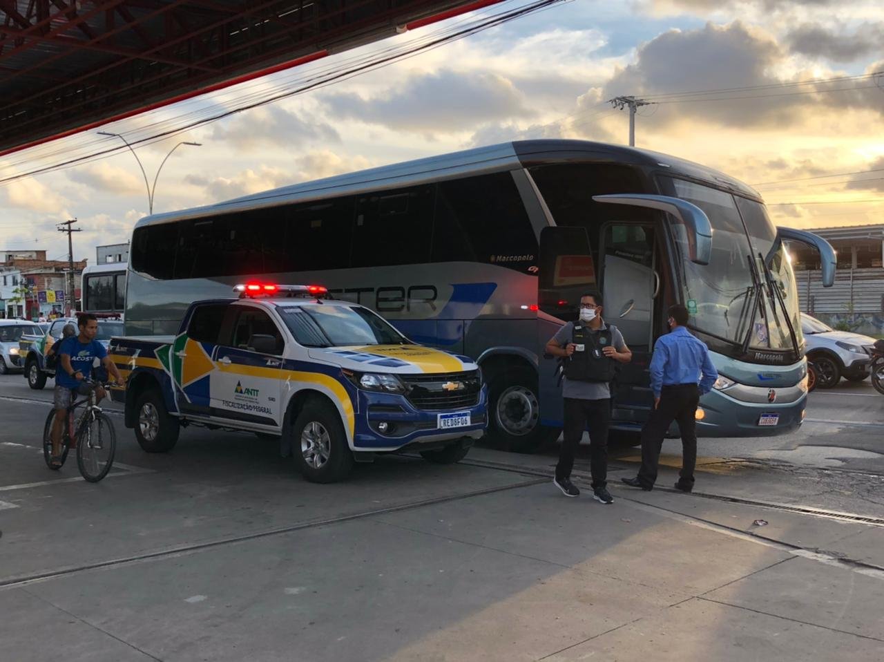 Operação Pascal da ANTT combate o transporte clandestino de passageiros em estados do Nordeste 9 WhatsApp Image 2021 01 23 at 20.25.42
