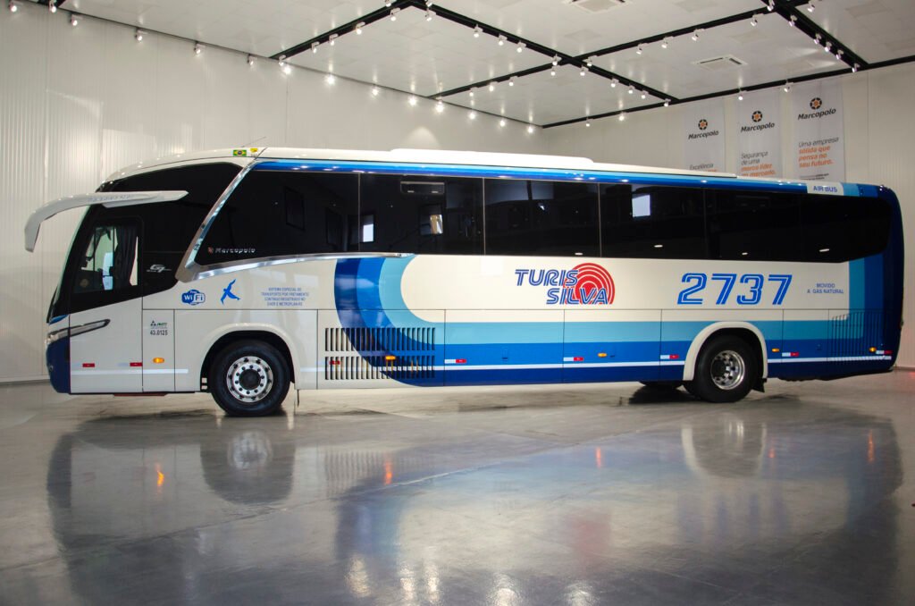 Antes dos caminhões, veio o ônibus: a história da Scania no transporte de passageiros brasileiro desde 1948 24 Turis Silva carro a gas