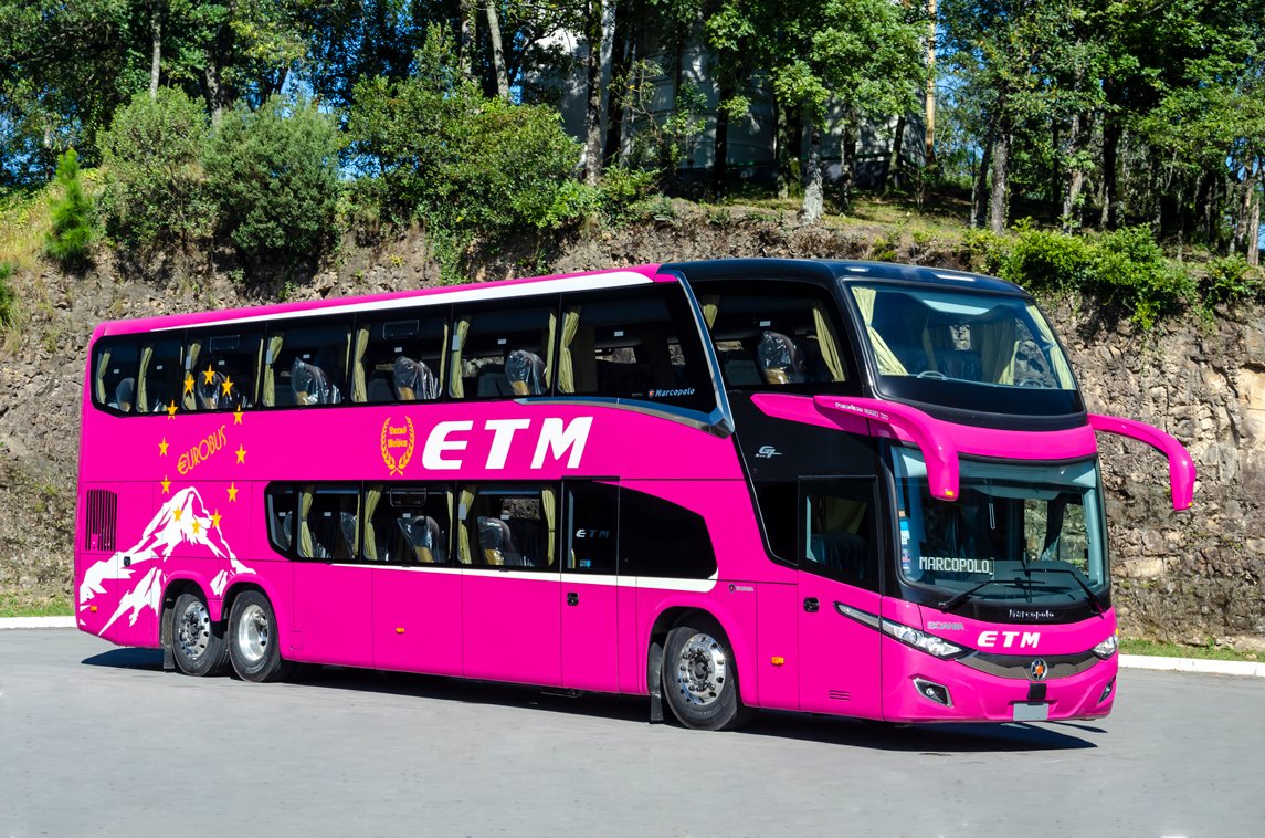 15 novos Paradiso New G7 1800 DD foram entregues para a empresa Chilena ETM 1 ETM 2