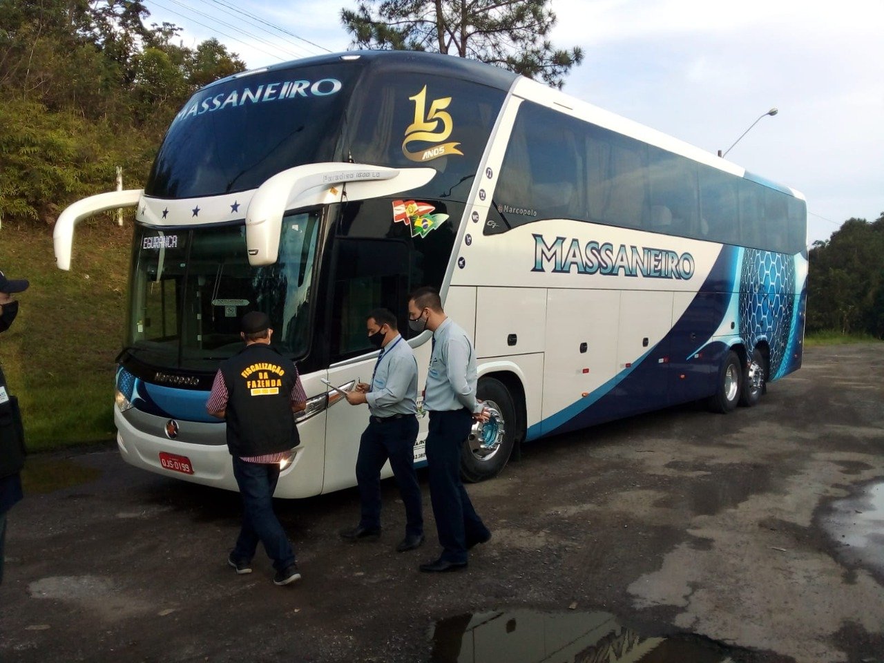ANTT flagra ônibus em SC com quase um milhão de reais em mercadorias falsificadas 1 WhatsApp Image 2021 10 15 at 12.03.23 2