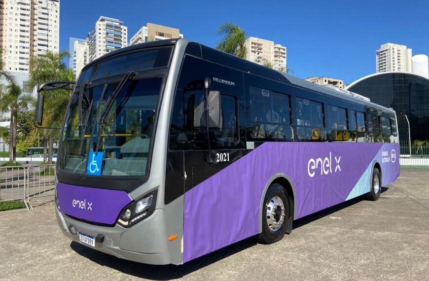 Evento em São Paulo expôs ônibus elétricos
