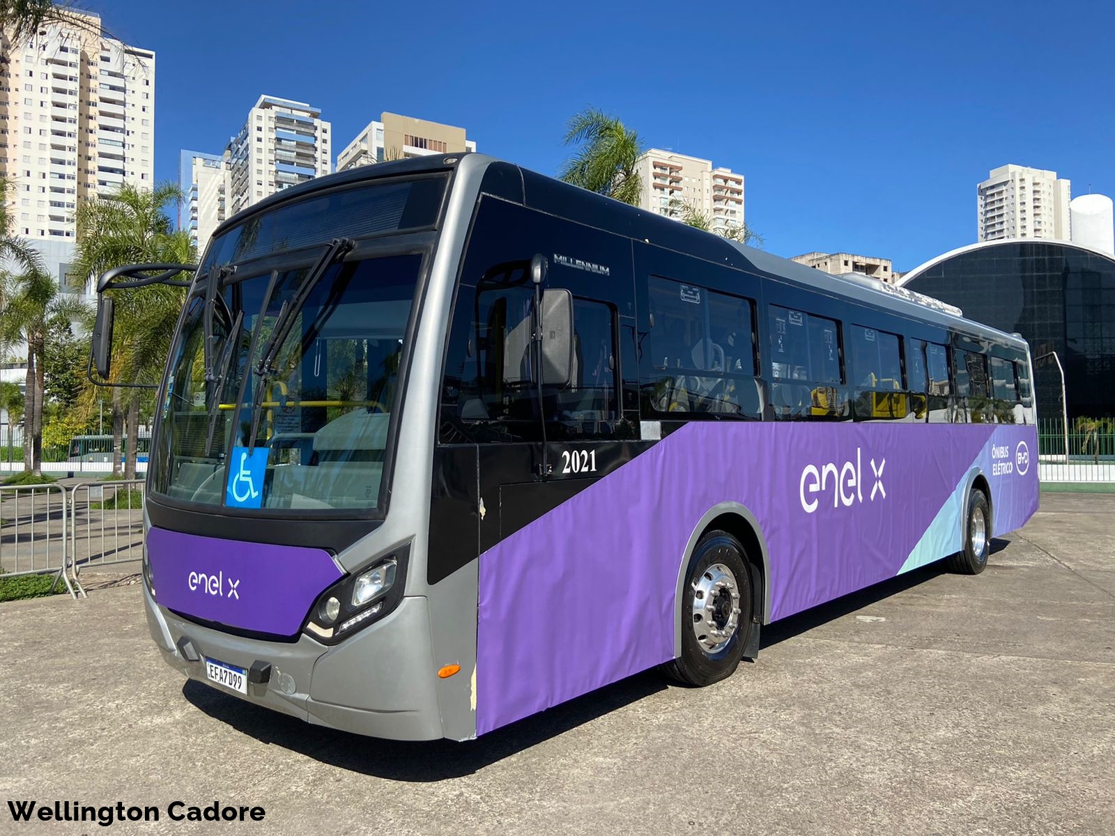 Evento em São Paulo expôs ônibus elétricos