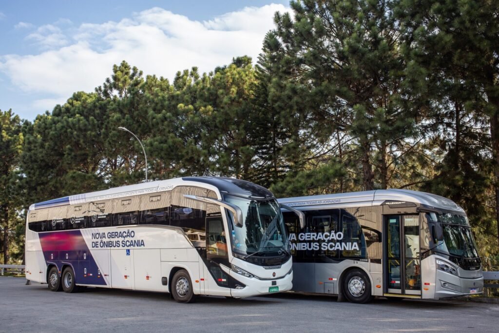 Nova Geracao de Onibus Scania 1