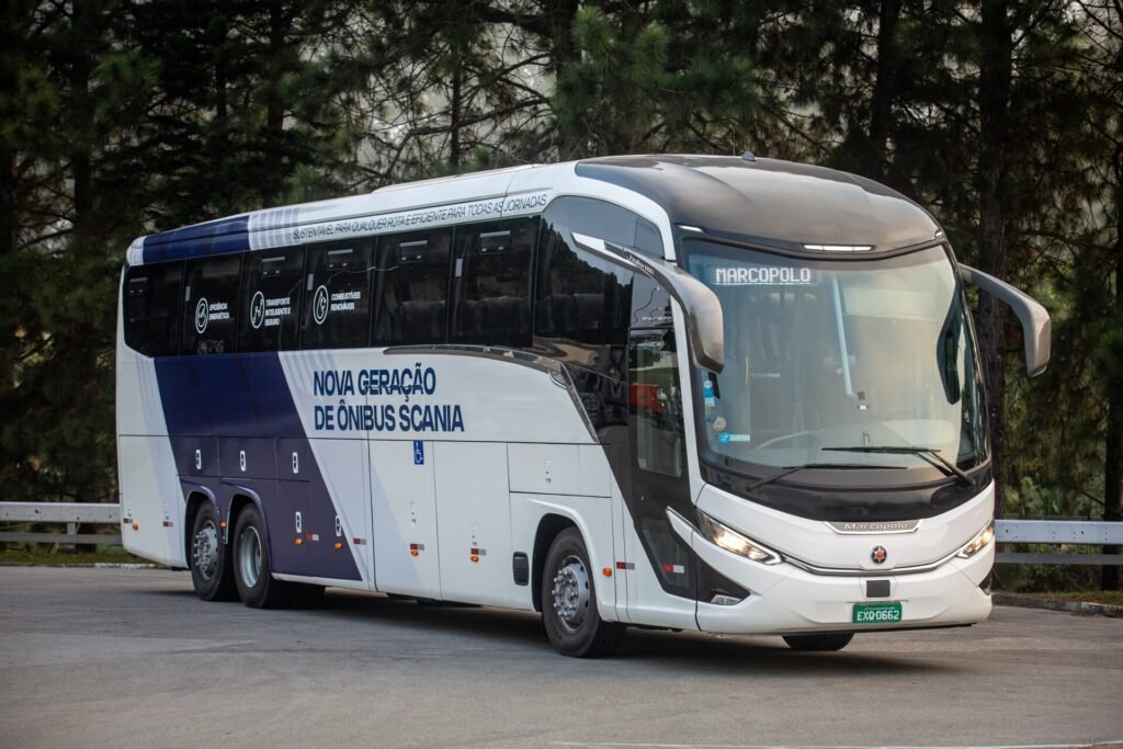 Nova Geracao de Onibus Scania 6