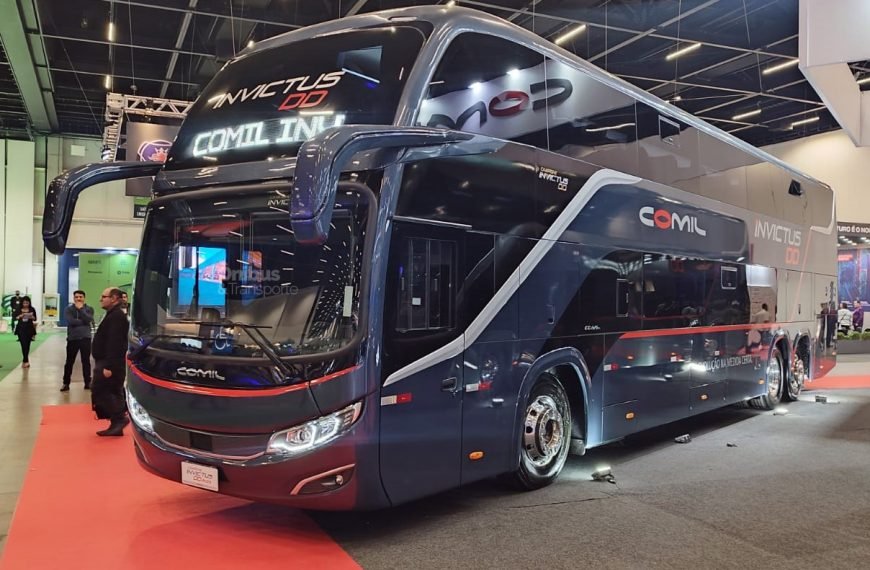 Detro-RJ aprova modelo de planta de ônibus rodoviário Double Decker da Comil