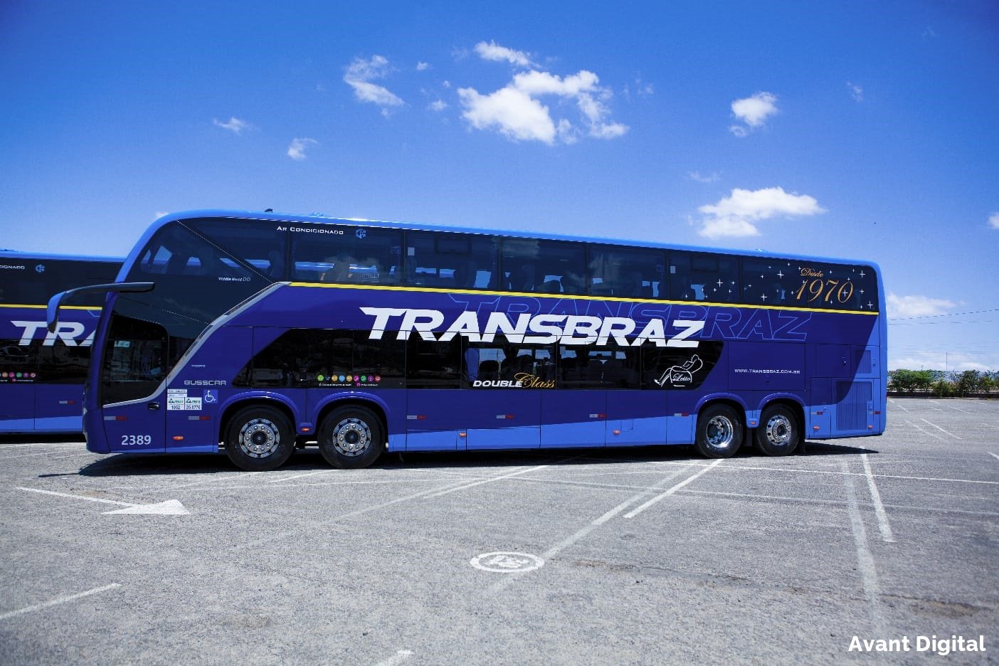 Conheça O Novo Vissta Buss Double Decker Da TransBraz - Ônibus & Transporte