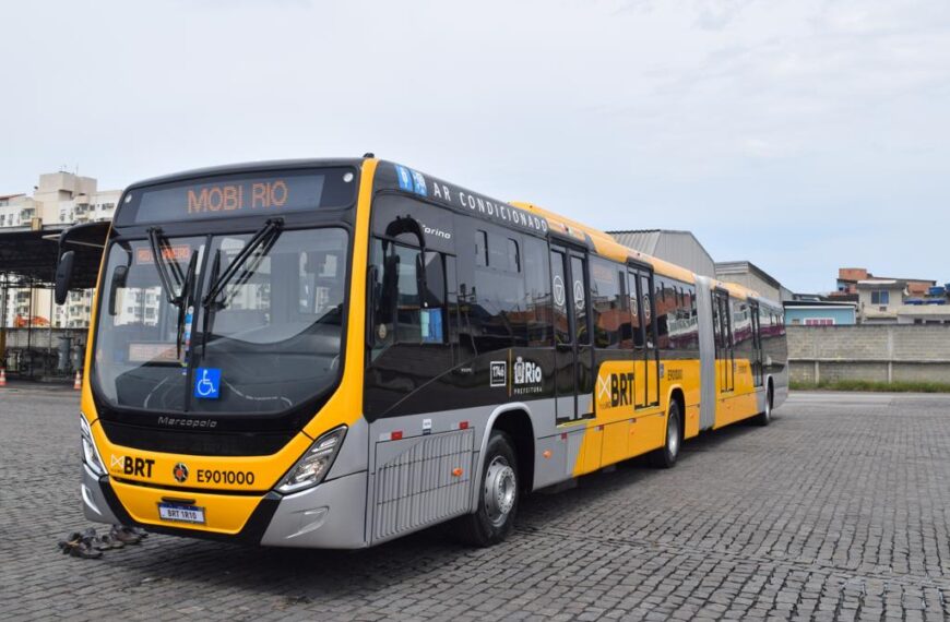 Marcopolo e Guanabara Diesel são vencedoras da licitação para aquisição de 270 ônibus articulados para o BRT do Rio de Janeiro