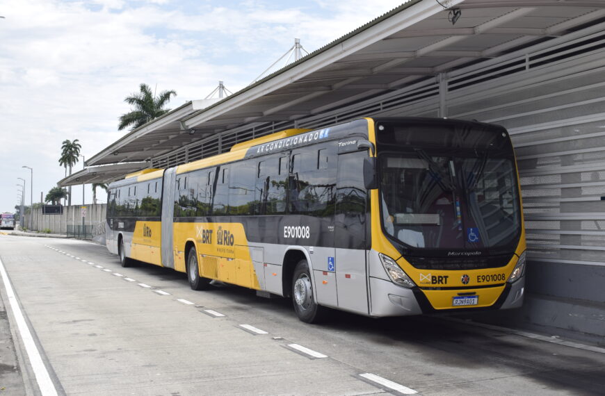 Nova frota dá fôlego a todo o sistema BRT do Rio de Janeiro