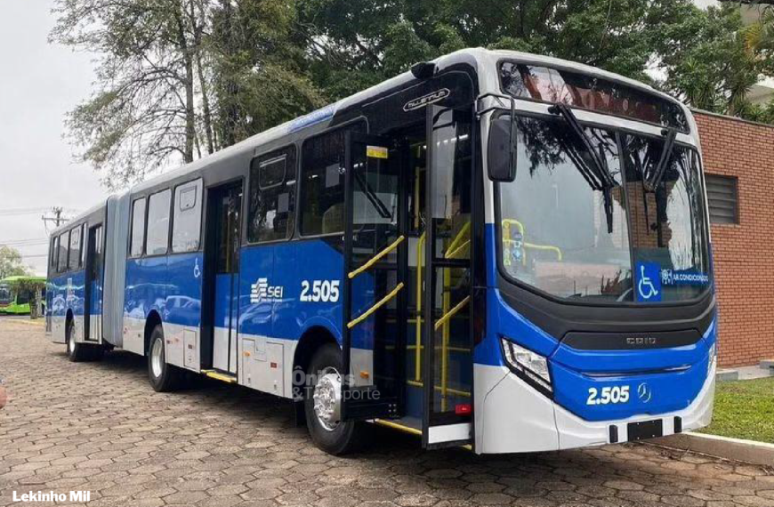 Mobibrasil adquire novos ônibus articulados, do modelo Caio Millennium V, para a frota da Região Metropolitana de Recife (PE)