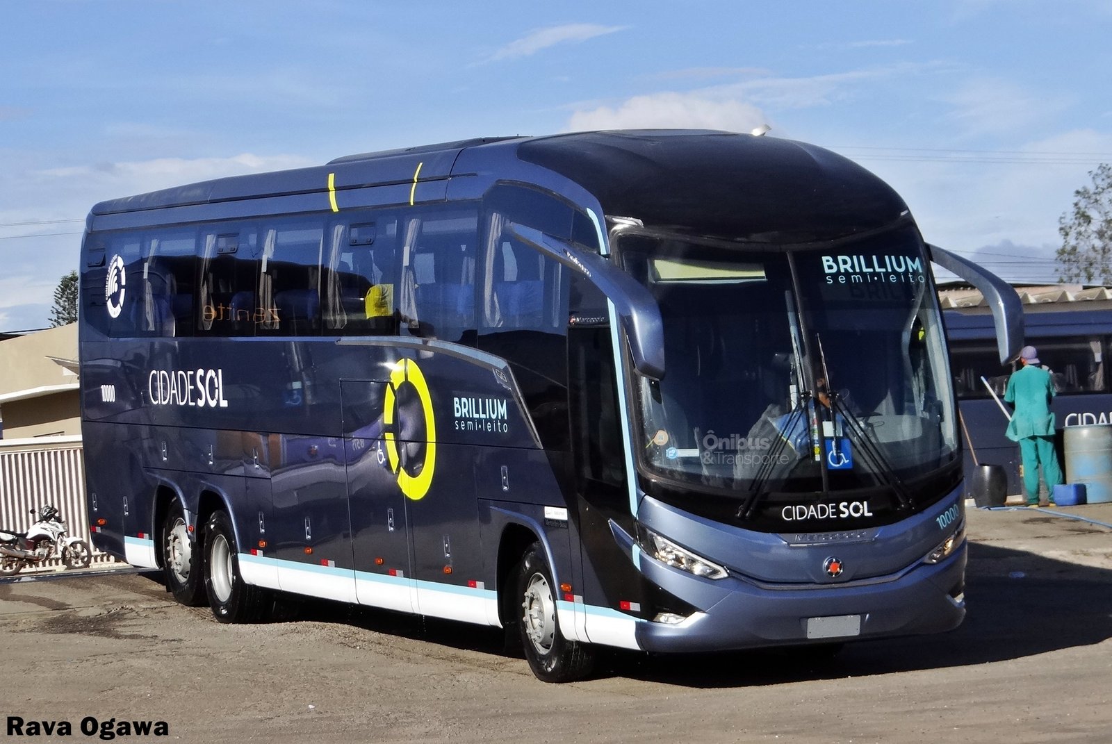 Conheça os novos Paradiso G8 das empresas do Grupo Brasileiro 10 Cidade Sol 10000 Marcopolo Paradiso G8 1350 MB O500RSD 11