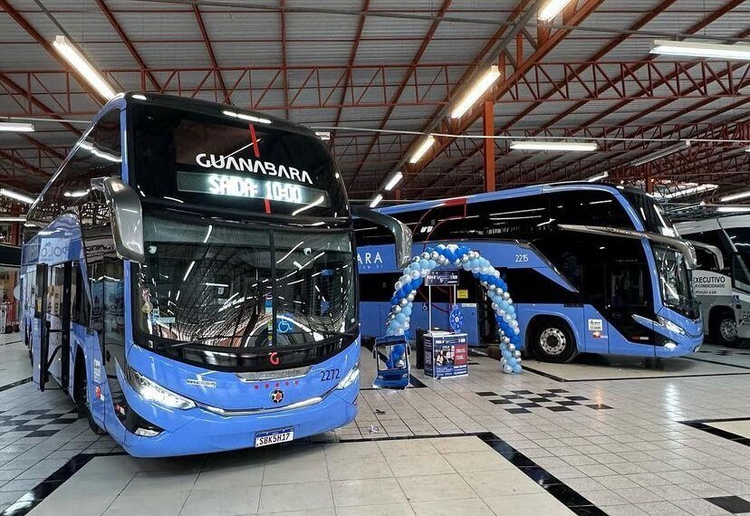 Guanabara atenderá linhas entre as regiões Nordeste e Centro-Oeste com ônibus de dois andares