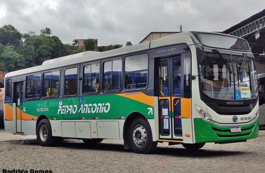 Pedro Antônio adquire dois ônibus Mascarello 0 km