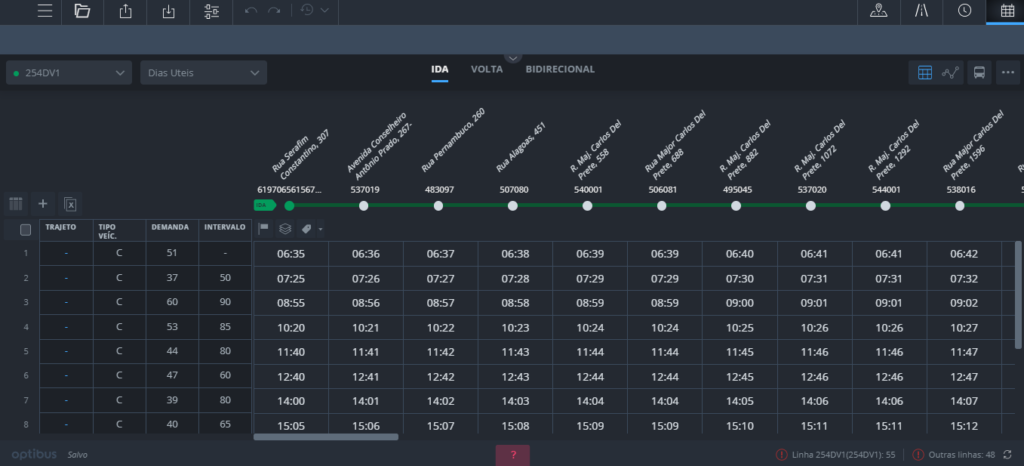 programacao 2 pt O Modulo de Programacao da Optibus permite integrar de maneira facil amigavel e automatica informacoes de quadro horarios tempo de viagem mapas e outras