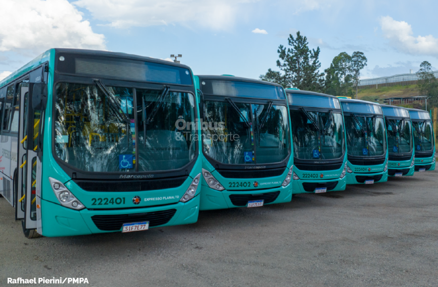 Transporte municipal de Pouso Alegre recebe reforço com 6 novos ônibus da Expresso Planalto