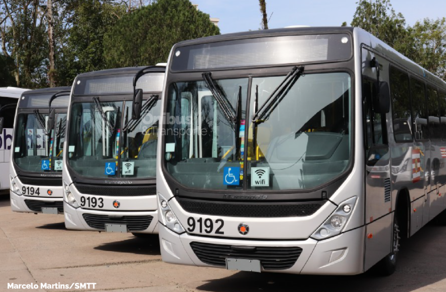 BluMob, do Grupo Comporte, recebe dez novos ônibus urbanos com tecnologia Euro 6