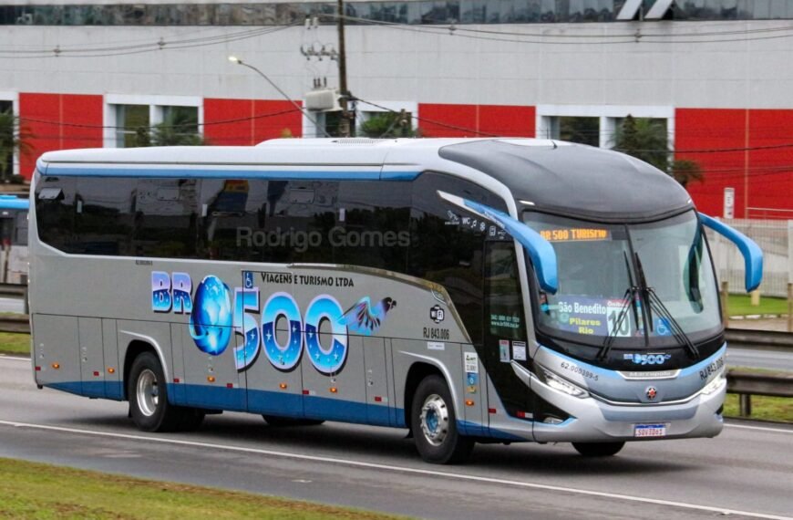 BR 500 traz seus primeiros ônibus da linha G8, da Marcopolo