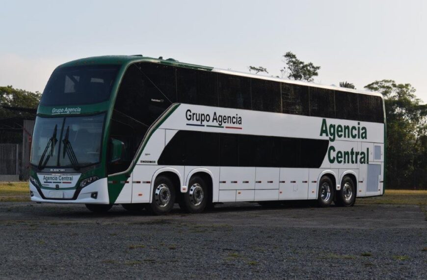 Grupo Agencia do Uruguai adquire seus primeiros Vissta Buss DD, da Busscar