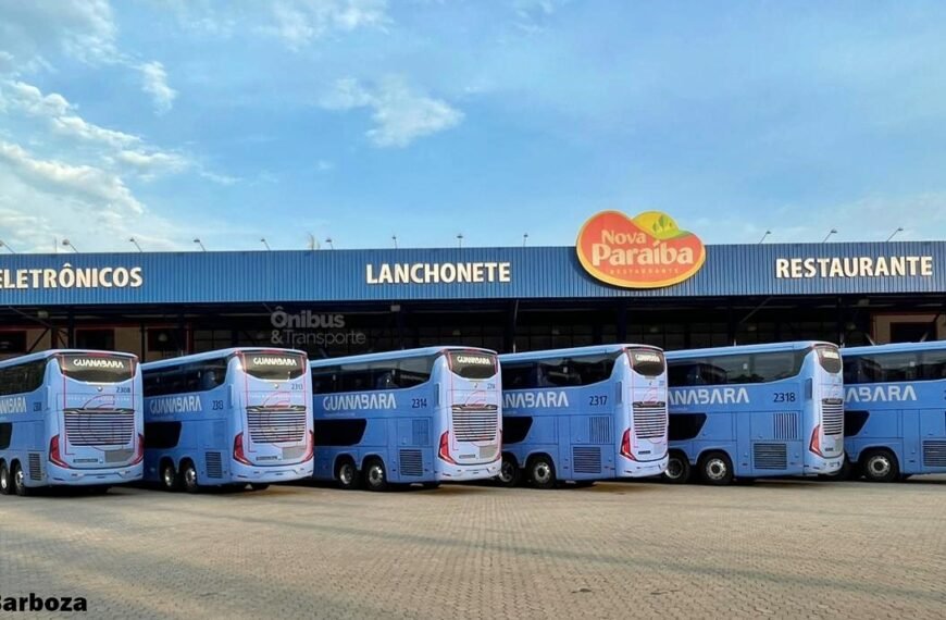 Guanabara estreia ônibus double decker na rota João Pessoa – Goiânia via Brasília/Sertão paraibano