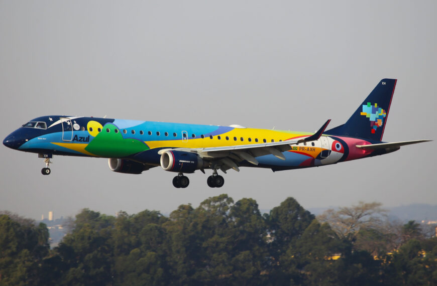 Azul terá voos diretos entre Araxá (MG) e o Aeroporto Internacional de Guarulhos 