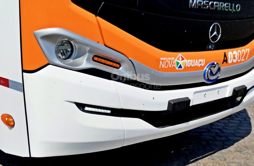 Linave renova a frota municipal de Nova Iguaçu com ônibus 0 km da Mascarello