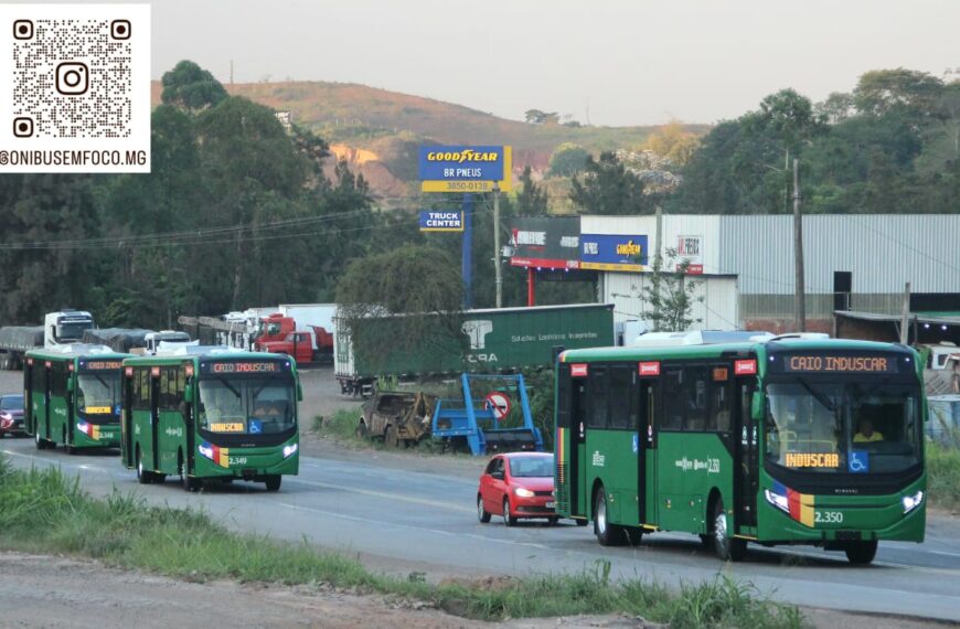 Mobibrasil renova a frota do Sistema SEI com ônibus de motorização traseira