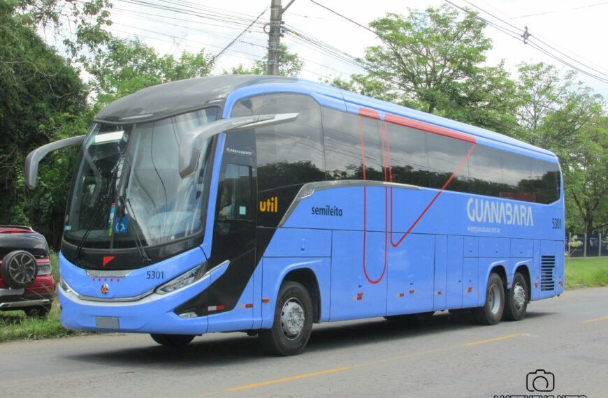 Empresas do Grupo Guanabara recebem 250 ônibus novos