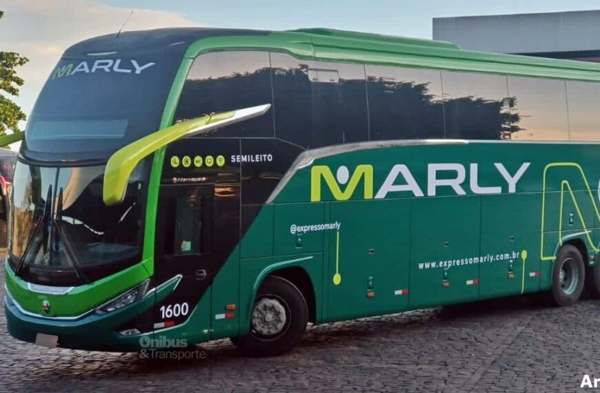 Expresso Marly renova a frota com um ônibus 0km
