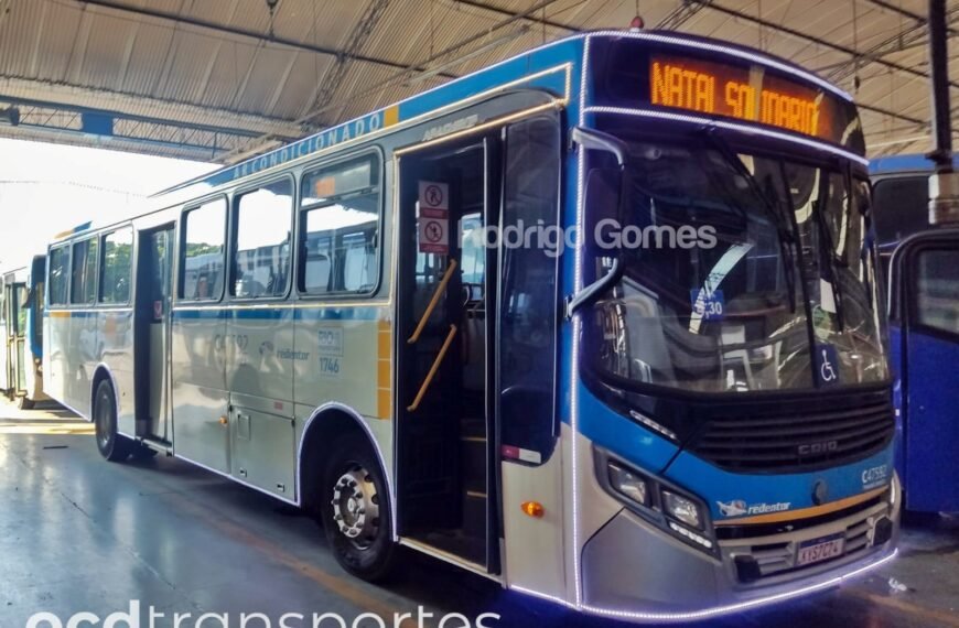 Em clima de Natal, ônibus iluminados vão percorrer mais de 40 bairros no Rio